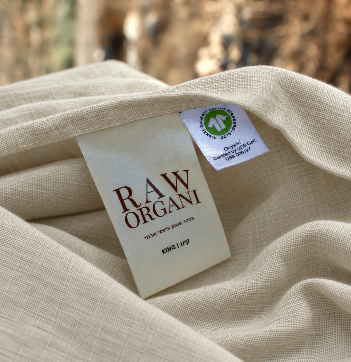 Milk Bedding Set - 100% Organic French Long Fiber Linen