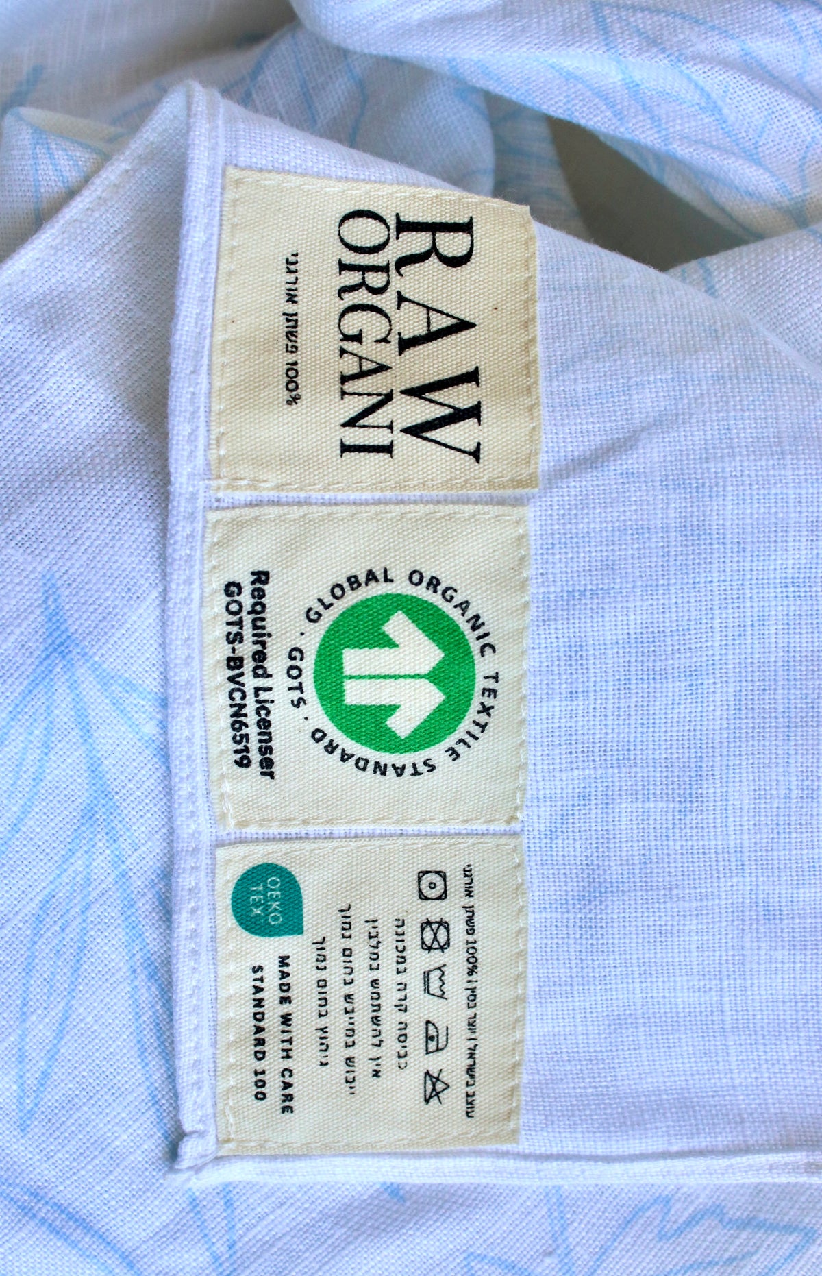 Shabbat Bandana - 100% Organic Long Fiber Linen