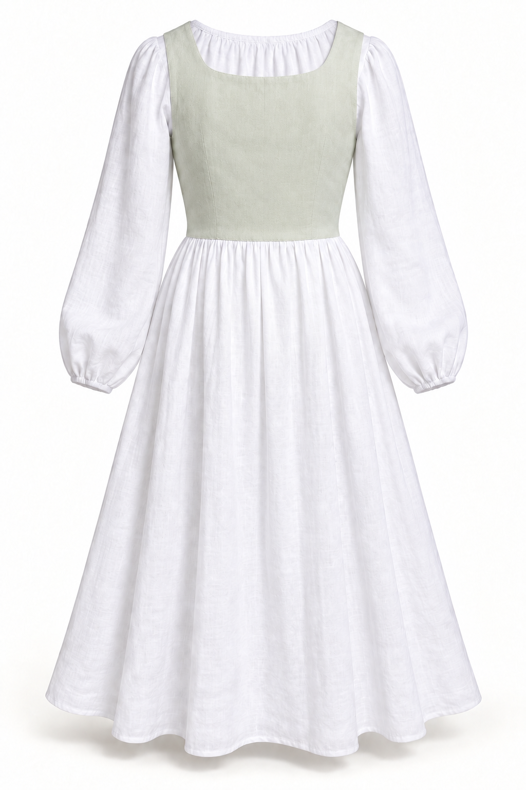 Picnic Dress - 100% Long Fiber organic Linen